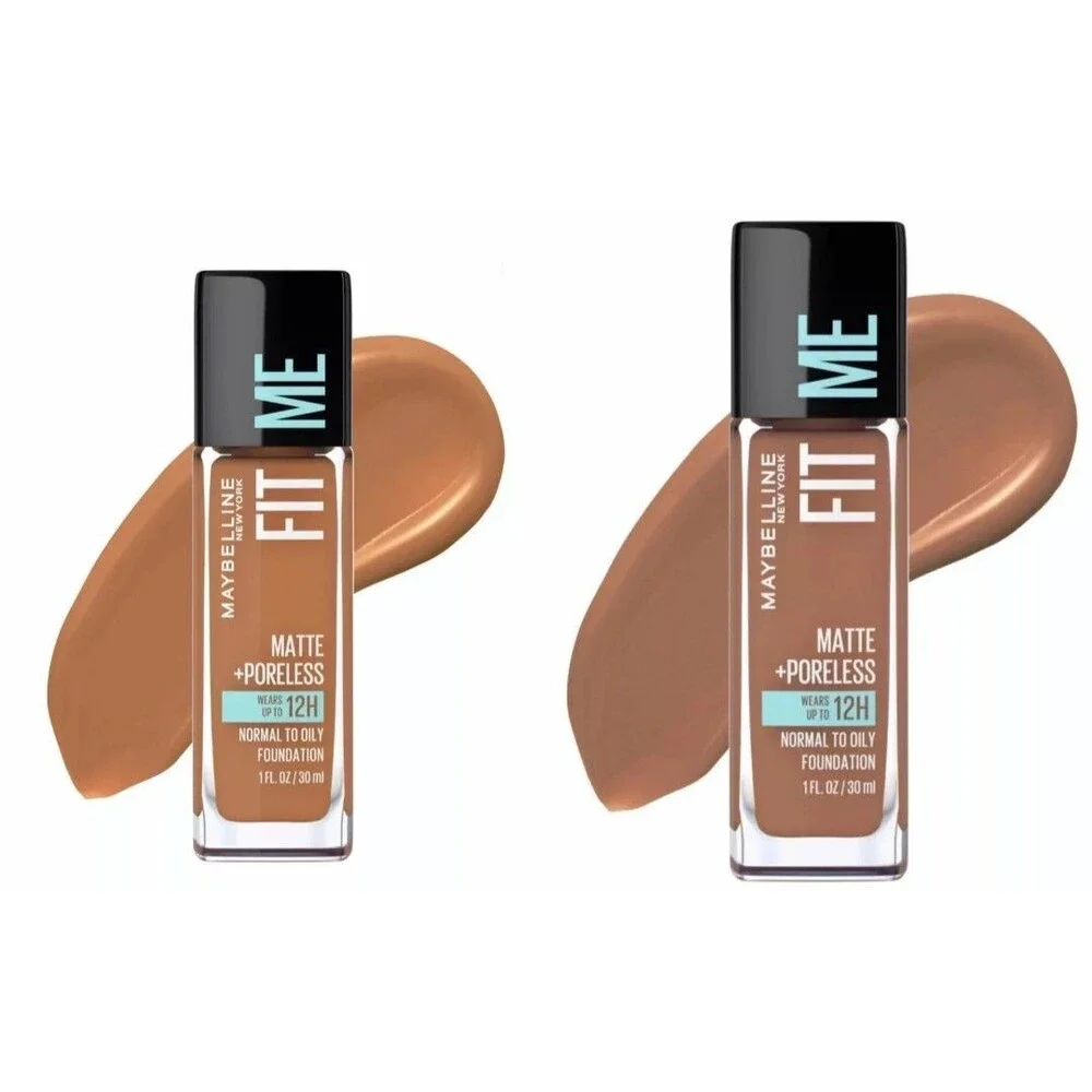 2 Maybelline Fit me‎ matte + poreless normal to oily skin foundation Shade 335